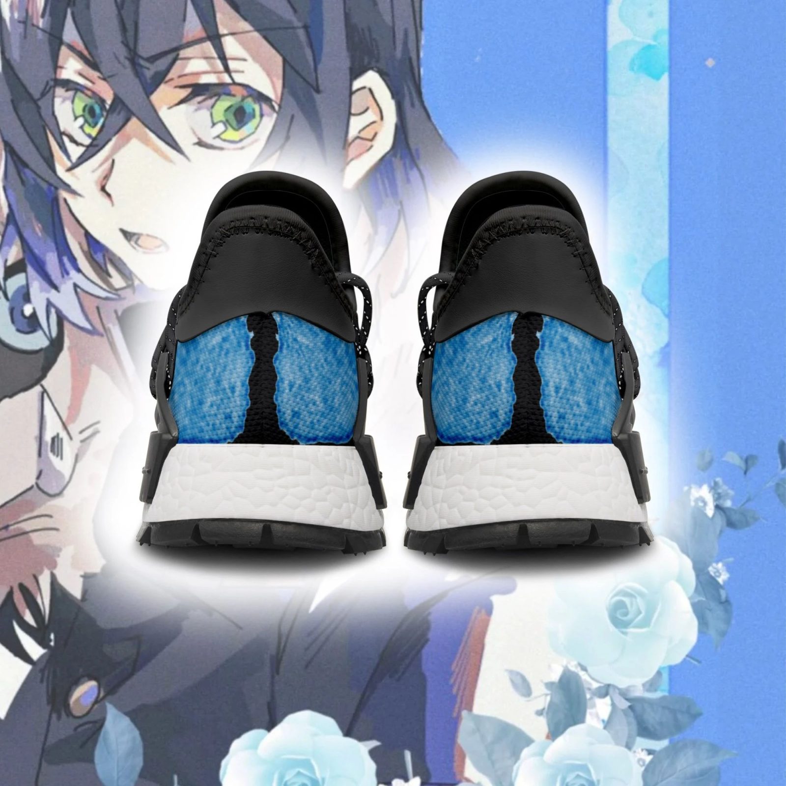 Inosuke Hashibira Shoes Custom Demon Slayer Anime Sneakers - NMD Sneakers For Fan