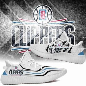 Los Angeles Clippers NBA Basketball Sport Teams Top Branding Trends Custom Perfect Gift For Fans Shoes Yeezy v2 Sneakers