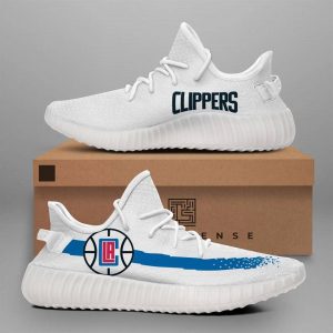 Los Angeles Clippers NBA Basketball Sport Teams Top Branding Trends Custom Perfect Gift For Fans Shoes Yeezy v2 Sneakers 4