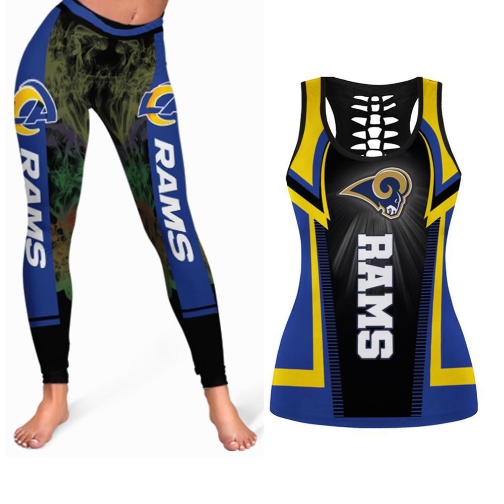 Los Angeles Rams For Fan Tanktop Legging Set Gift For Los Angeles Rams Fans 5