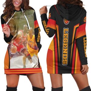 Michael Jordan Vs Kobe Bryant NBA Legend Hoodie Dress HD0740