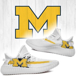 Michigan Wolverines NCAA Teams Sport Teams Top Branding Trends Custom Perfect Gift For Fans Shoes Yeezy v2 Sneakers