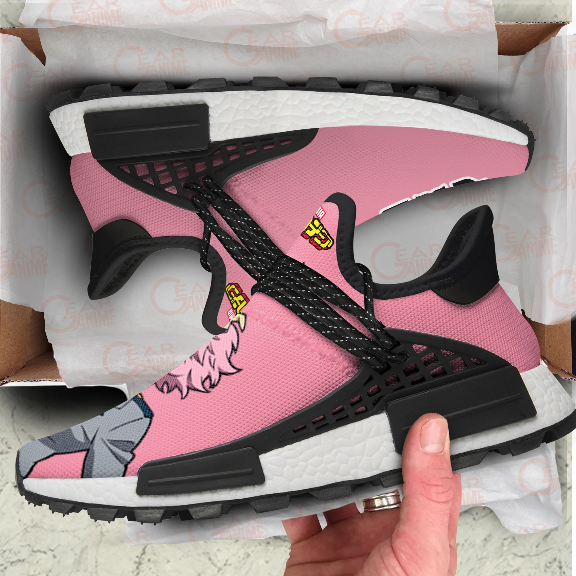 Mina Ashido Shoes My Hero Academia Custom Shoes PT11 - NMD Sneakers For Fan