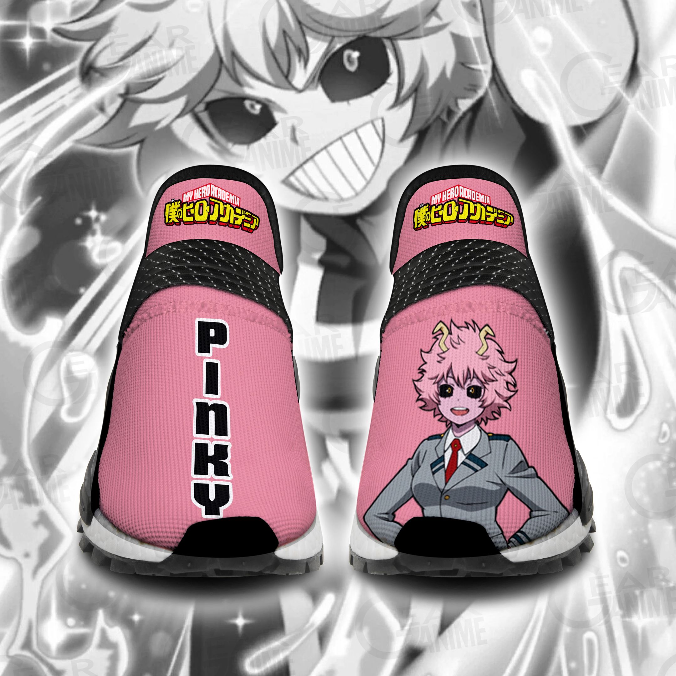 Mina Ashido Shoes My Hero Academia Custom Shoes PT11 - NMD Sneakers For Fan