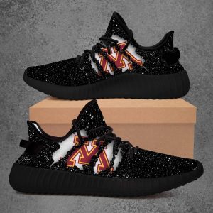 Minnesota Golden Gophers NCAA Teams Sport Teams Top Branding Trends Custom Perfect Gift For Fans Black Shoes Yeezy v2 Sneakers