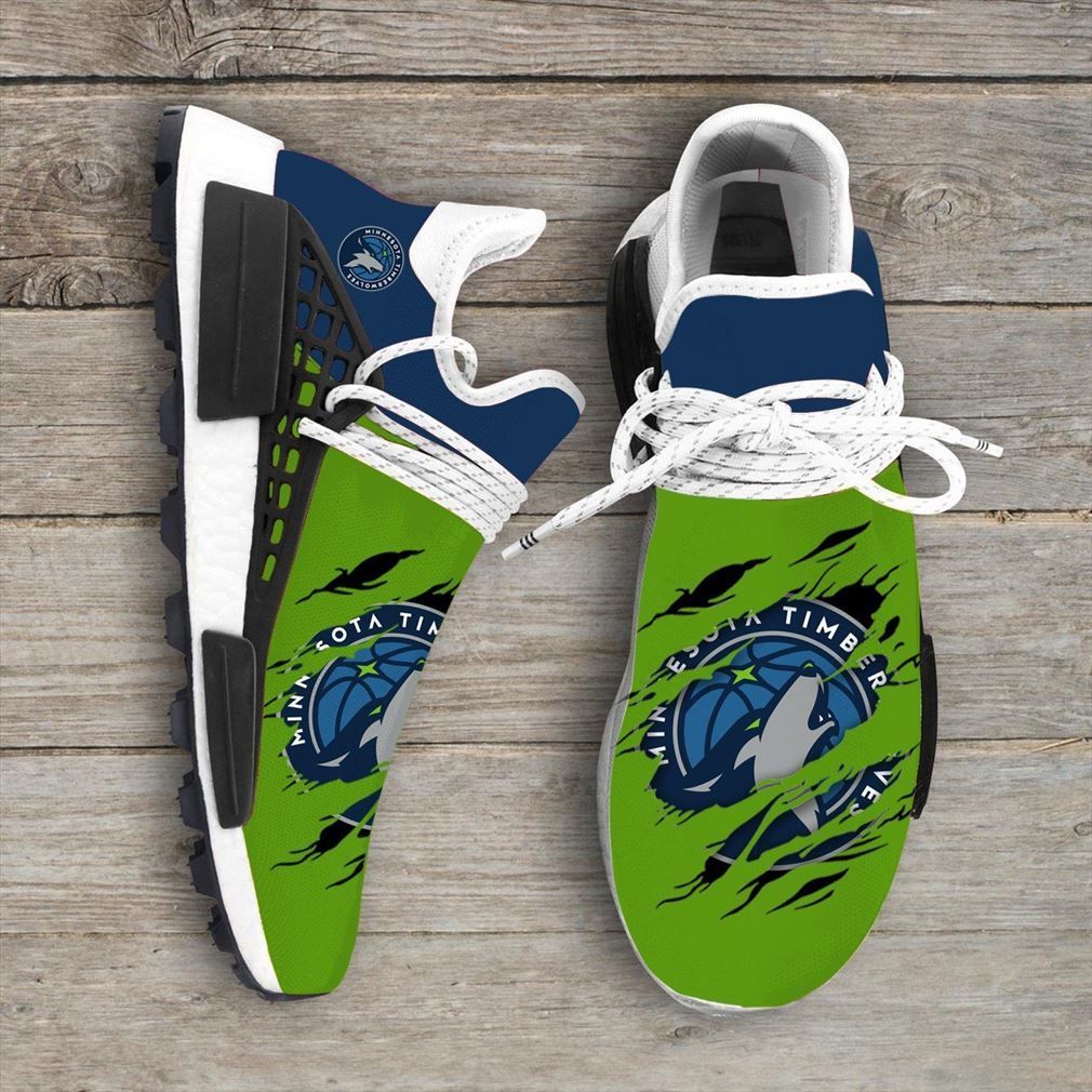 Minnesota Timberwolves NBA Sport Teams NMD Human Race Shoes Running Sneakers NMD Sneakers