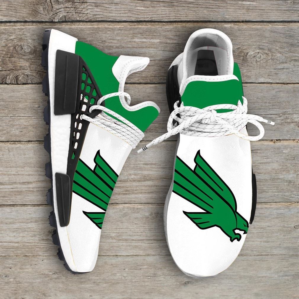 North Texas Mean Green NCAA Sport Teams Human Race Shoes Running Sneakers NMD Sneakers