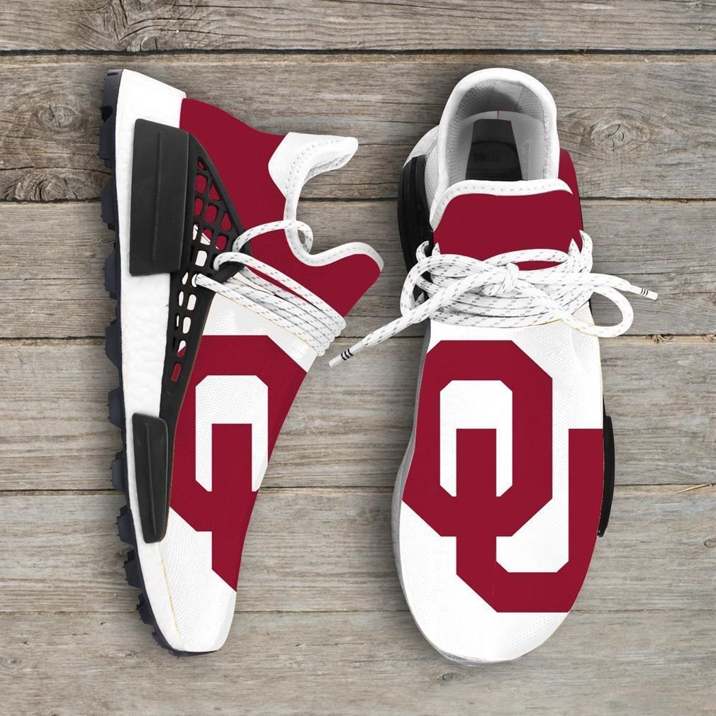 Oklahoma Sooners NCAA Sport Teams Human Race Shoes Running Sneakers NMD Sneakers