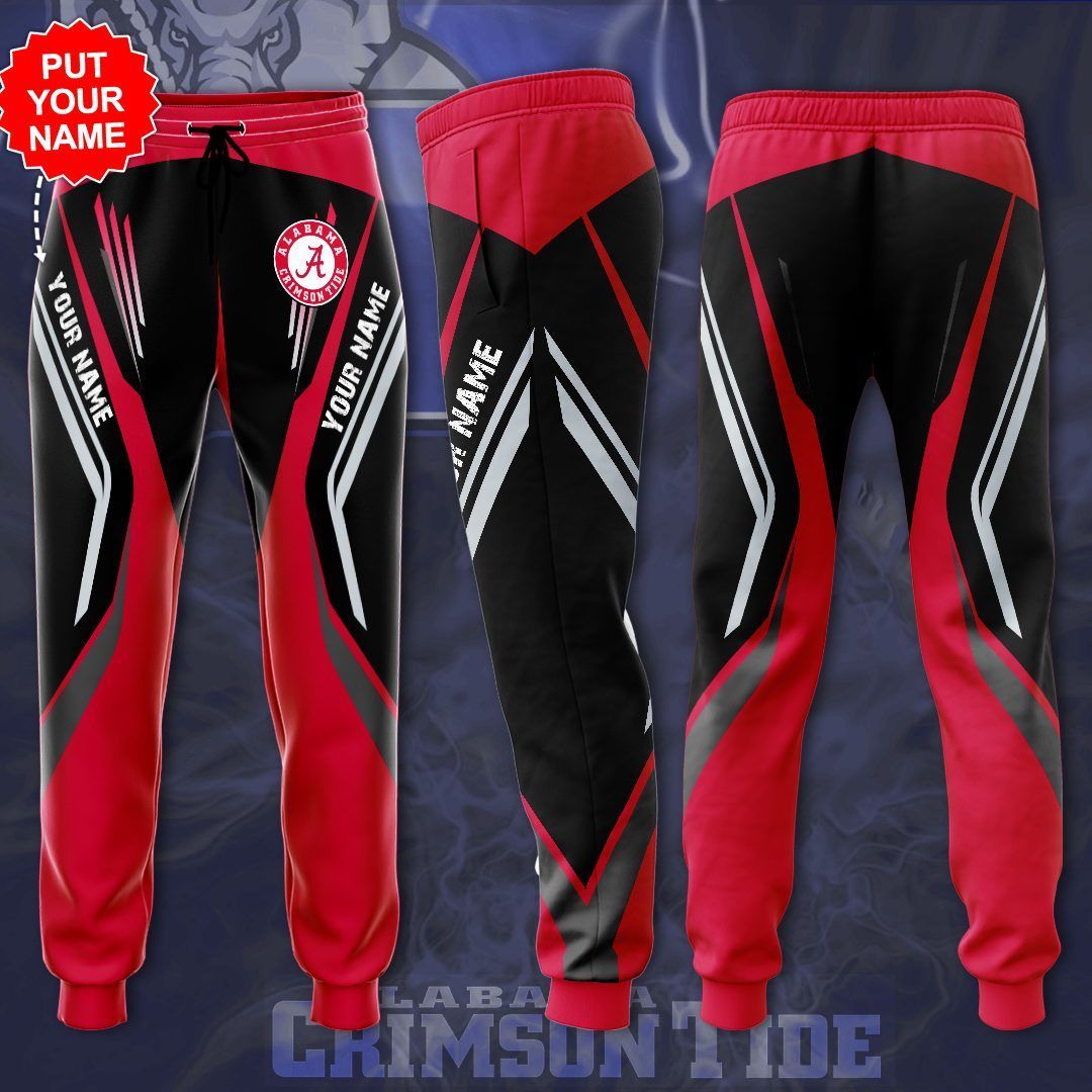 Personalized Alabama Crimson Tide Unisex Sweatpants For Fans SW306
