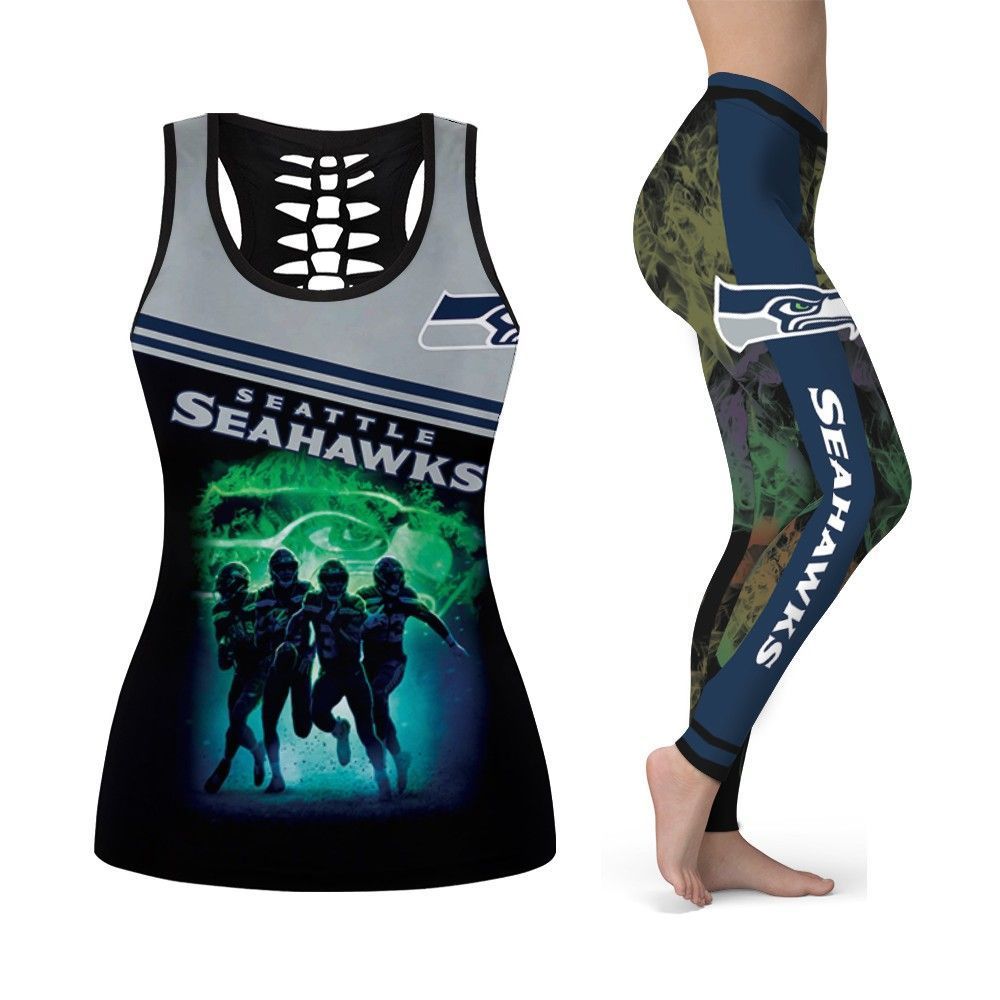 Seatle Seahawks Legends Best Players Champions NFL American Football Tank Top And Legging Set Gift For Seahawks Fans