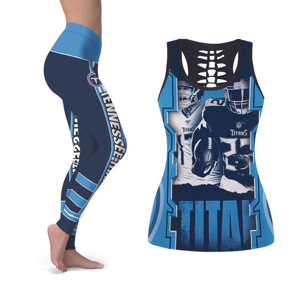 Tennessee Titans Champions Super Bowl NFL American Football Tank Top And Legging Set Gift For Tennessee Titans Fans