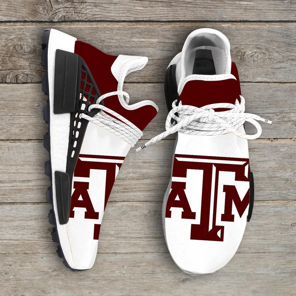 Texas A&m Aggies NCAA Sport Teams Human Race Shoes Running Sneakers NMD Sneakers