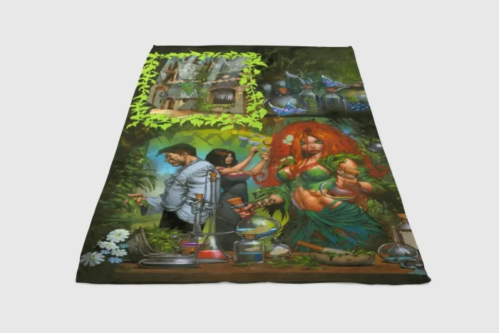 Batman & Demon A Tragedy Fleece Blanket Sherpa Blanket
