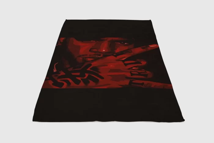 Bryson Tiller Trapsoul Artwork Fleece Blanket Sherpa Blanket