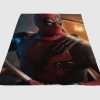 Funny Deadpool Fleece Blanket Sherpa Blanket