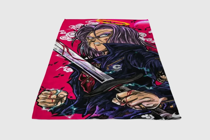Future Trunks Bape Fleece Blanket Sherpa Blanket
