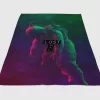 Glitch Astronaut Fleece Blanket Sherpa Blanket