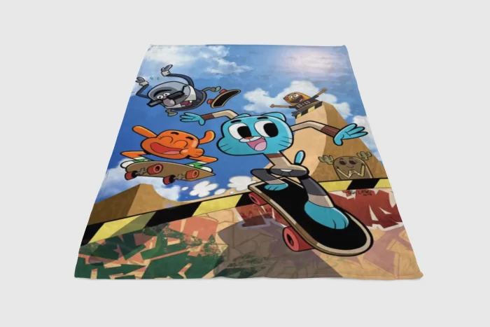 Gumball Wallpaper Fleece Blanket Sherpa Blanket
