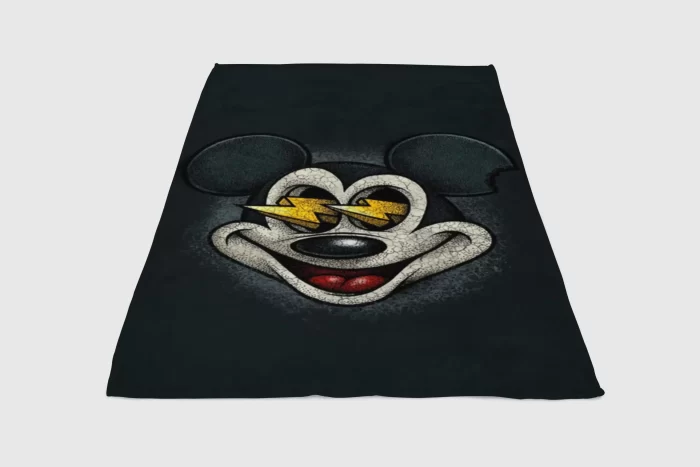 Mickey Mouse Lowbrow Fleece Blanket Sherpa Blanket