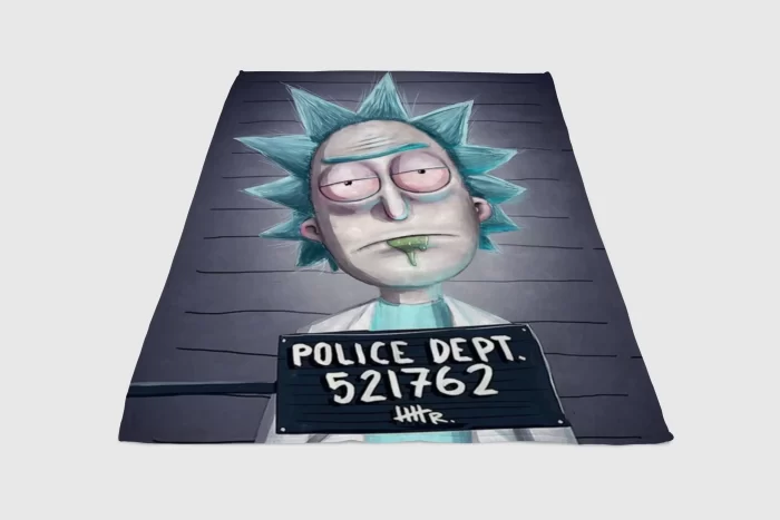 Rick And Morty Prisoner Fleece Blanket Sherpa Blanket