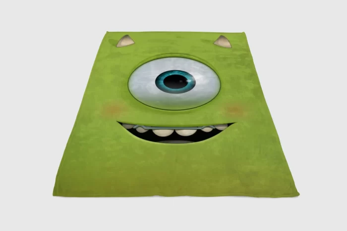 Smile Monster Wallpaper Fleece Blanket Sherpa Blanket