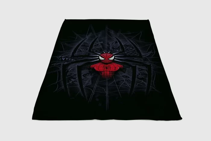 Spiderman Pop Head Fleece Blanket Sherpa Blanket