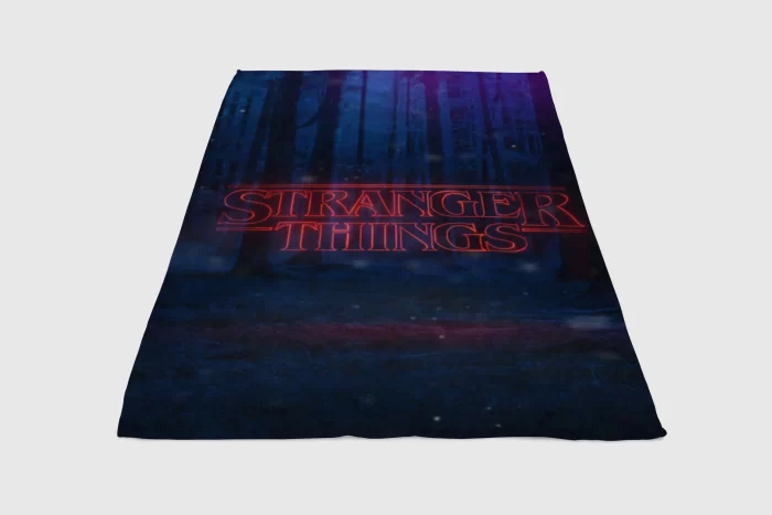 Stranger Things Fleece Blanket Sherpa Blanket