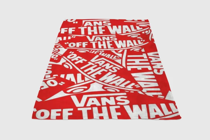 Vans Logo Fleece Blanket Sherpa Blanket