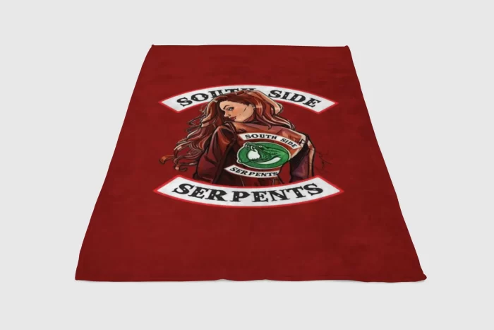 Wallpaper Cheryl Blossom Riverdale Fleece Blanket Sherpa Blanket