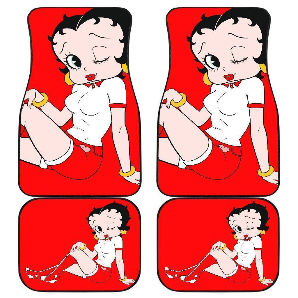 Betty-Boop-Car-Floor-Mats-Betty-Boop-Eyes-Charm-Red-theme-Car-Floor-Mats Betty Boop Car Floor Mats - Betty Boop Eyes Charm Red theme Car Floor Mats