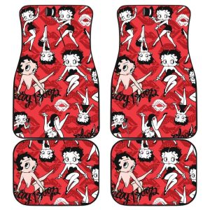 Betty Boop Car Floor Mats - Cartoon Betty Boop Car Floor Mats Fan Gift