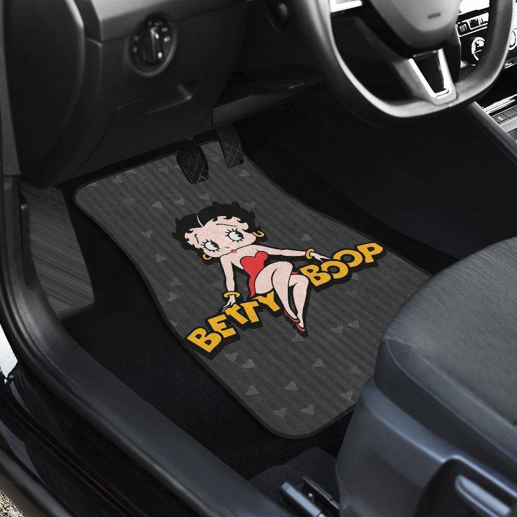 Betty Boop Car Floor Mats – Cartoon Fan Gift Pretty Betty Boop Car ...