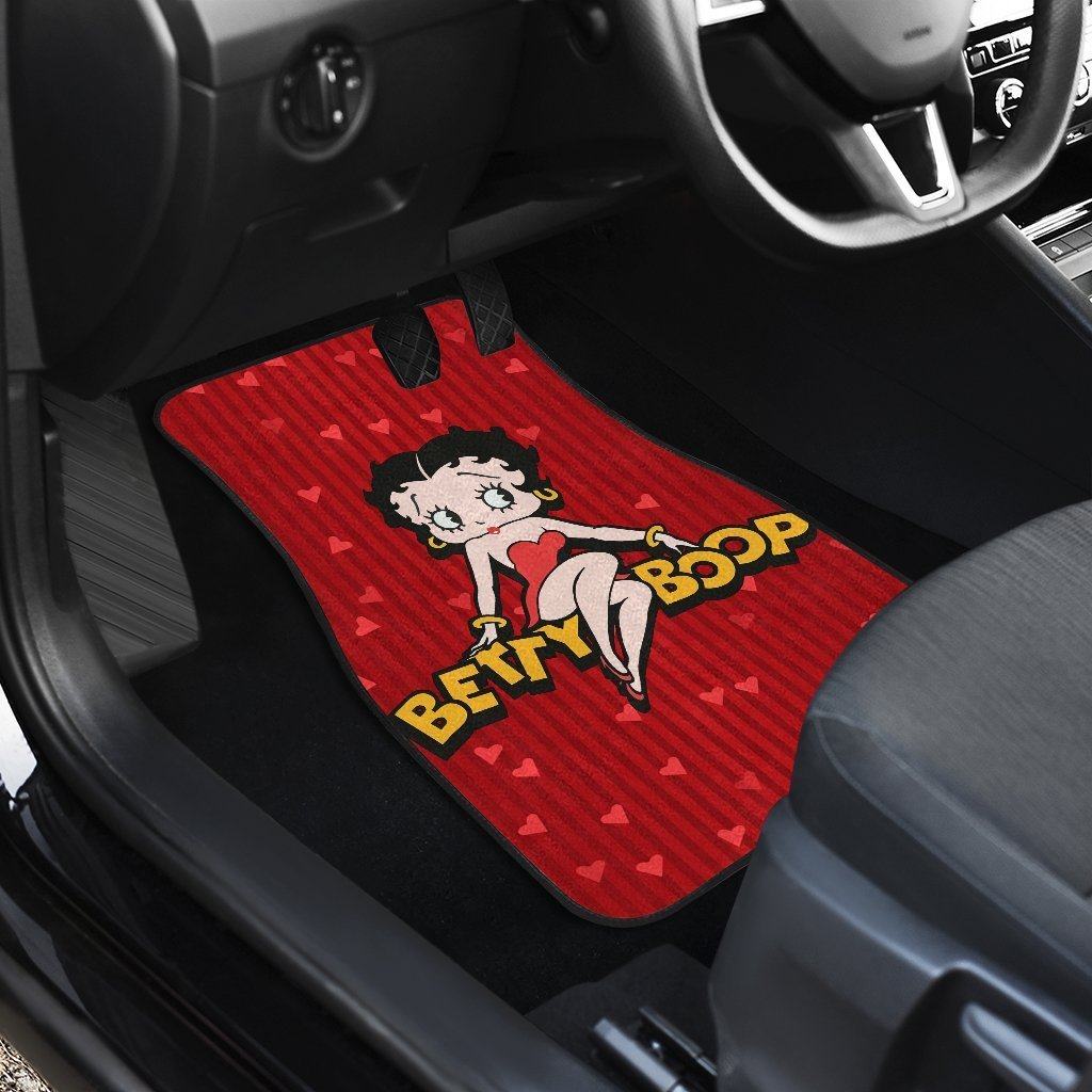 Betty Boop Car Floor Mats - Cartoon Pretty Betty Boop Car Floor Mats ...