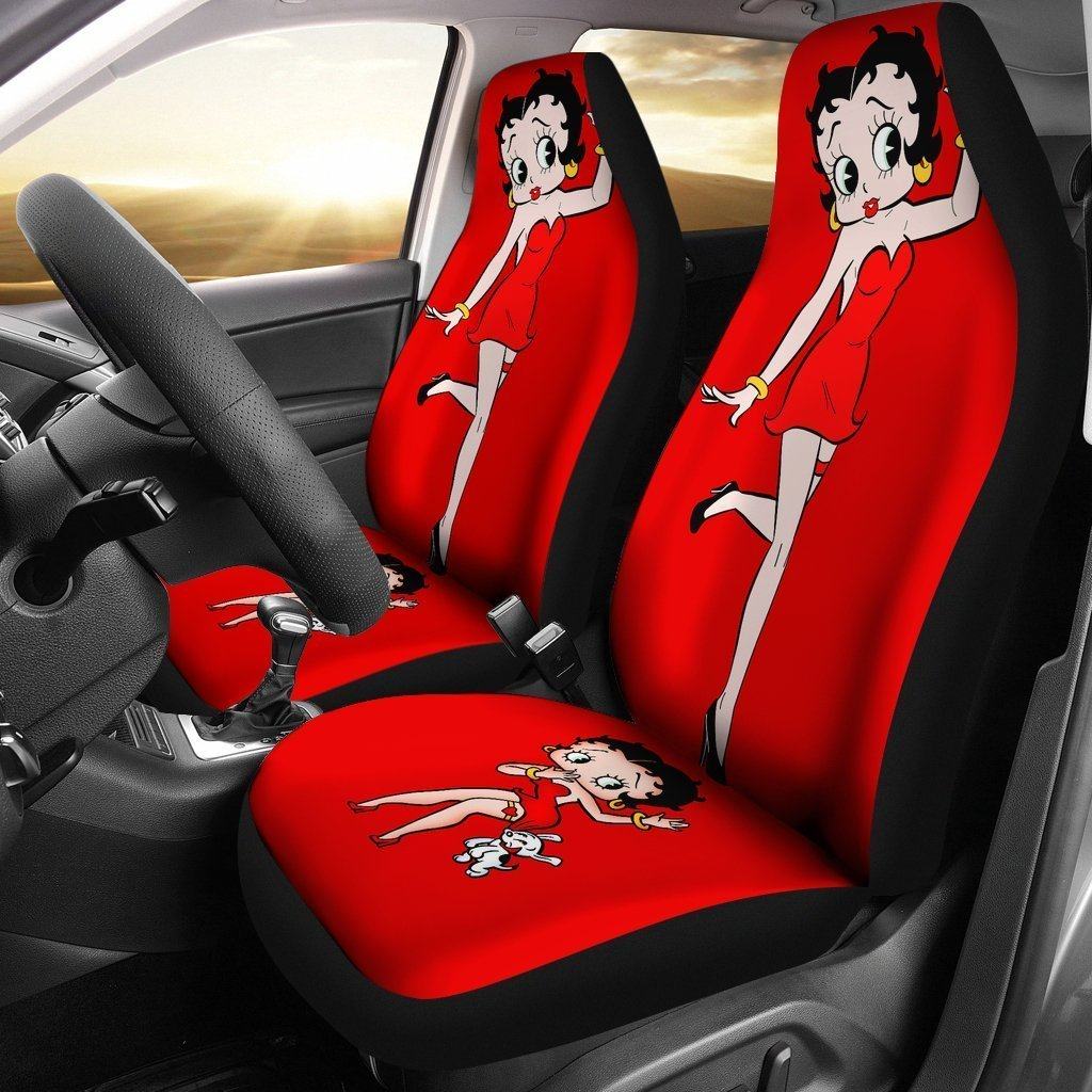 Betty-Boop-Car-Seat-Covers-Car-Accessories-Betty-Boop-With-Dog-Cartoon-Girl-Car-Seat-Covers-Car-Accessories Betty Boop Car Seat Covers - Car Accessories - Betty Boop With Dog Cartoon Girl Car Seat Covers - Car Accessories