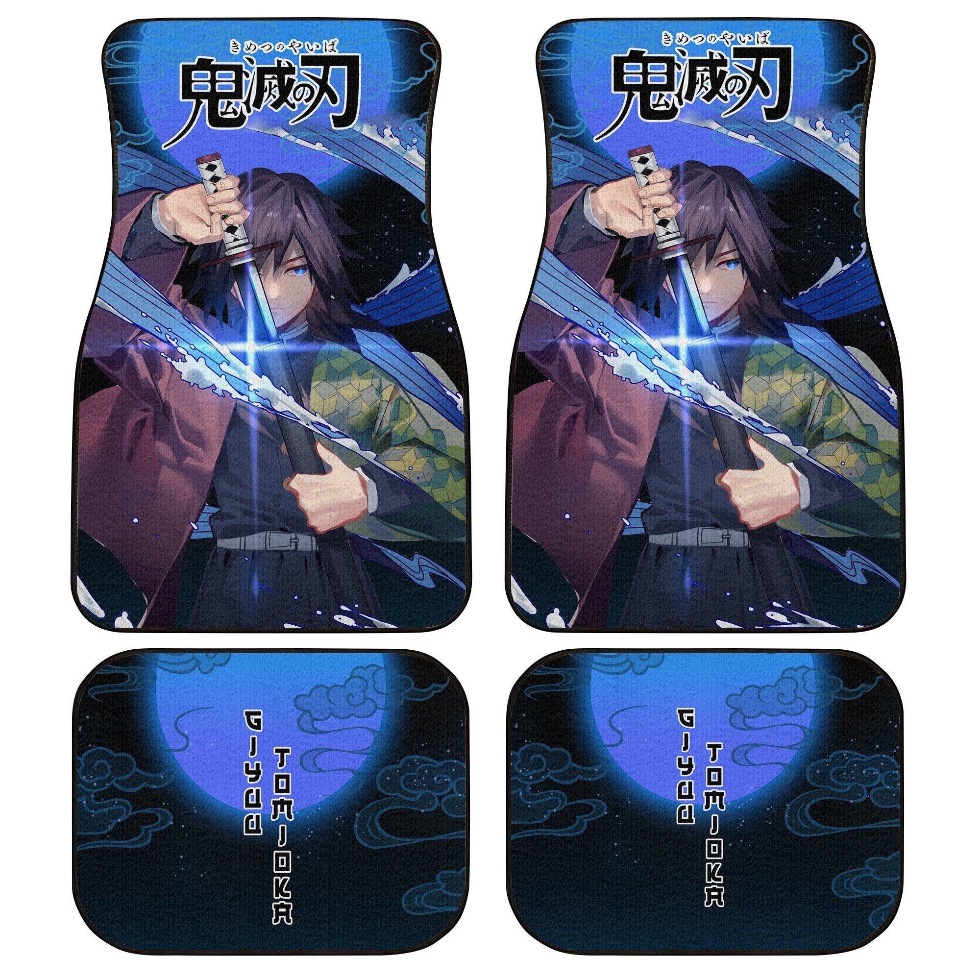 Demon-Slayer-Car-Floor-Mats-Giyu-Tomioka-Car-Floor-Mats-Custom-Demon-Slayer-Kimetsu-no-Yaiba Demon Slayer Car Floor Mats - Giyu Tomioka Car Floor Mats Custom Demon Slayer: Kimetsu no Yaiba
