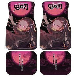 Demon Slayer Car Floor Mats - Nezuko Kamado Car Floor Mats Custom Demon Slayer: Kimetsu no Yaiba