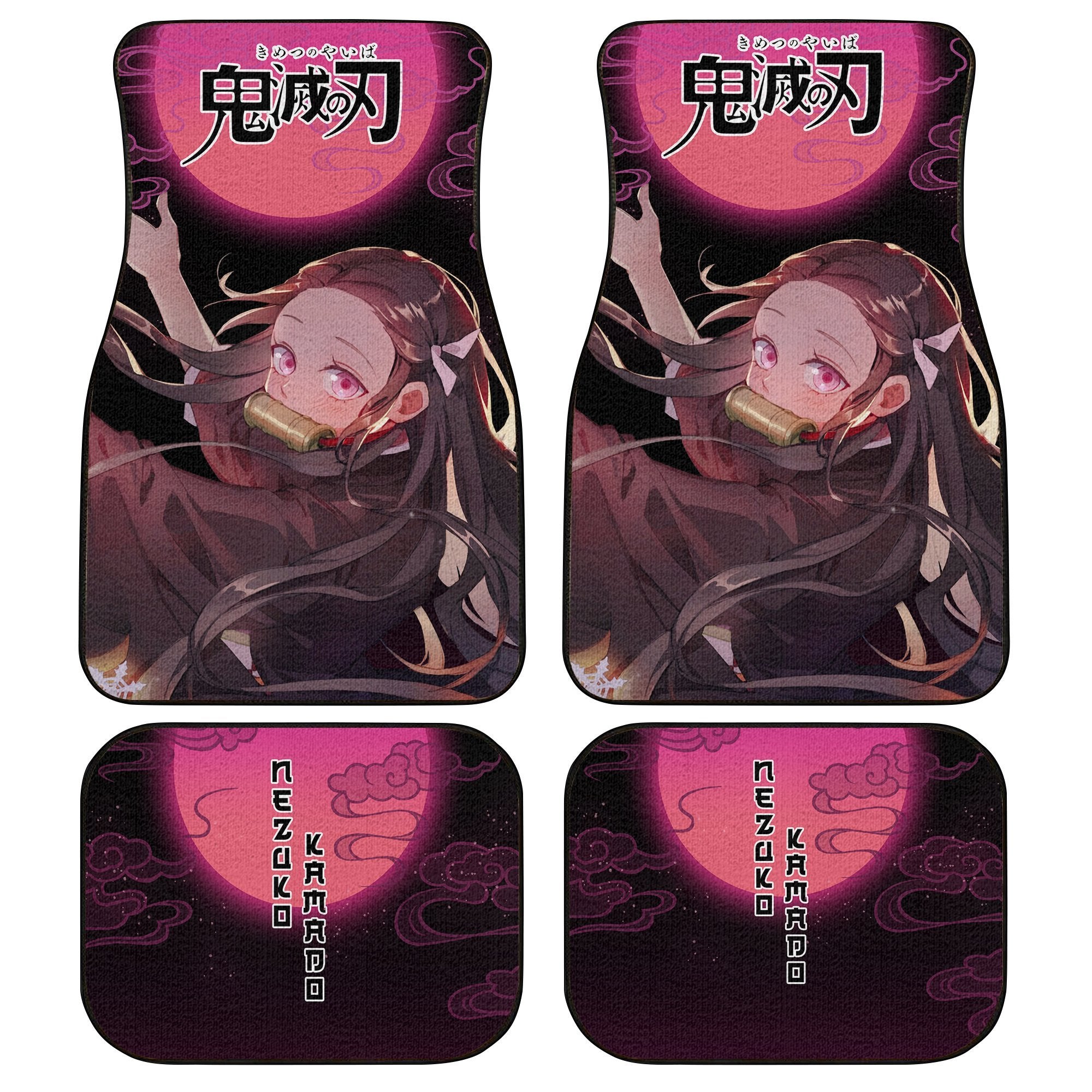 Demon-Slayer-Car-Floor-Mats-Nezuko-Kamado-Car-Floor-Mats-Custom-Demon-Slayer-Kimetsu-no-Yaiba Demon Slayer Car Floor Mats - Nezuko Kamado Car Floor Mats Custom Demon Slayer: Kimetsu no Yaiba