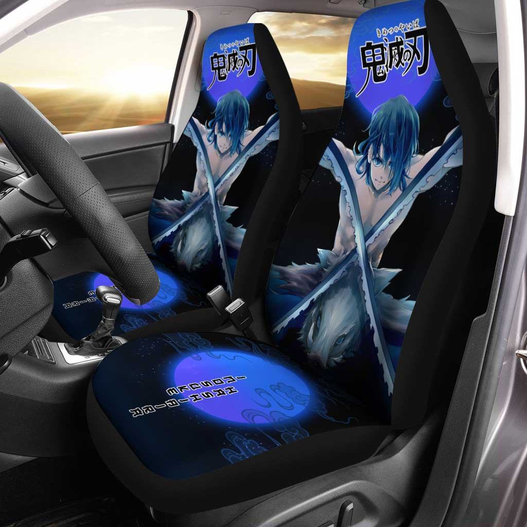 Inosuke-Hashibira-Car-Seat-Covers-Car-Accessories-Custom-Demon-Slayer-Kimetsu-no-Yaiba Inosuke Hashibira Car Seat Covers - Car Accessories Custom Demon Slayer: Kimetsu no Yaiba