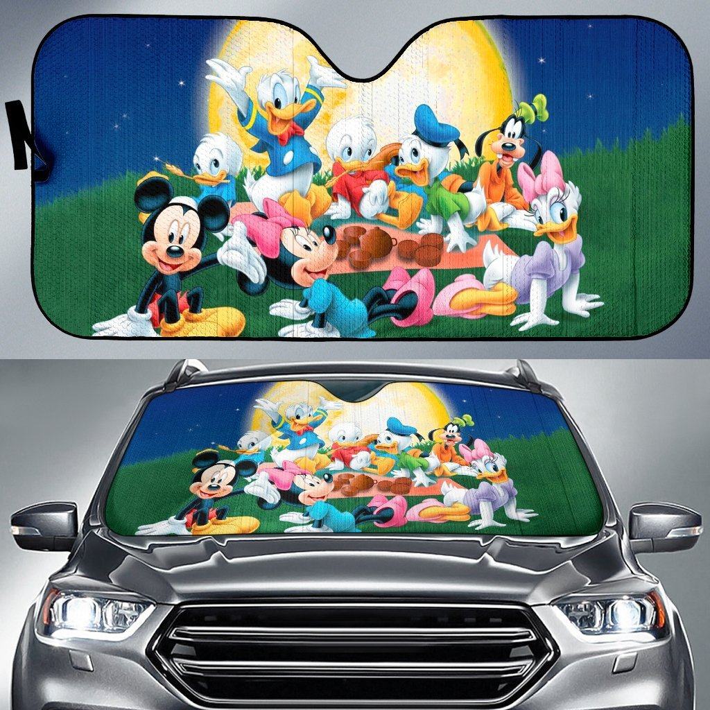 Mickey-Mouse-Friends-DN-Cartoon-Car-Sun-Shades-CSSMK08 Mickey Mouse Friends DN Cartoon Car Sun Shades CSSMK08