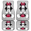 Mickey and Minnie Cute Vintage Car Floor Mats Cartoon MKCFM01