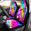 Rick & Morty Cartoon Rainbow Car Seat Covers - Car Accessories