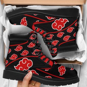 Akatsuki Naruto Boots Shoes Amazing Anime Fan Gift MN19 CB0873