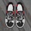 Akatsuki Team Slip On Shoes Custom Anime Shoes PN12