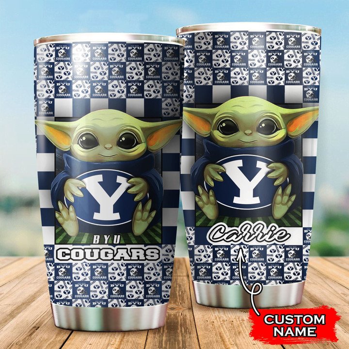 Baby-Yoda-Love-Byu-Cougars-Custom-Name-Tumbler-012-TB1979 Baby Yoda Love Byu Cougars Custom Name Tumbler 012 TB1979