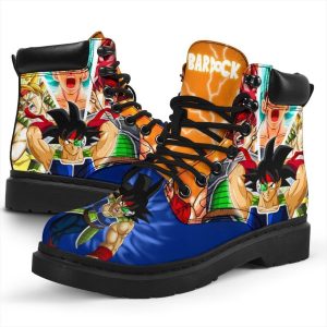 Bardock Dragon Ball Boots Shoes Custom Anime Fan CB0882