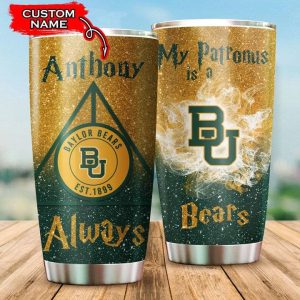 Baylor Bears Tumbler Harry Potter NCAA Custom Name TB2957