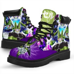 Cell Dragon Ball Boots Shoes Custom Anime CB0902