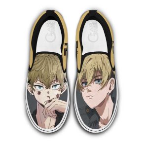 Chifuyu Matsuno Slip On Shoes Custom Anime Tokyo Revengers Shoes