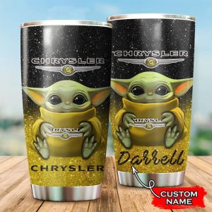 Chrysler Baby Yoda Custom Name Tumbler TB0004