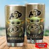 Colorado Buffaloes Baby Yoda Custom Name Tumbler TB0378